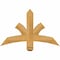 Ekena Millwork Davenport Rough Sawn Timber Gable Bracket, Western Red Cedar, 36"W x 23"H x 2"D x 4"F, 15/12 Pitch GBW036X23X0204DAV00RWR - alternate 1